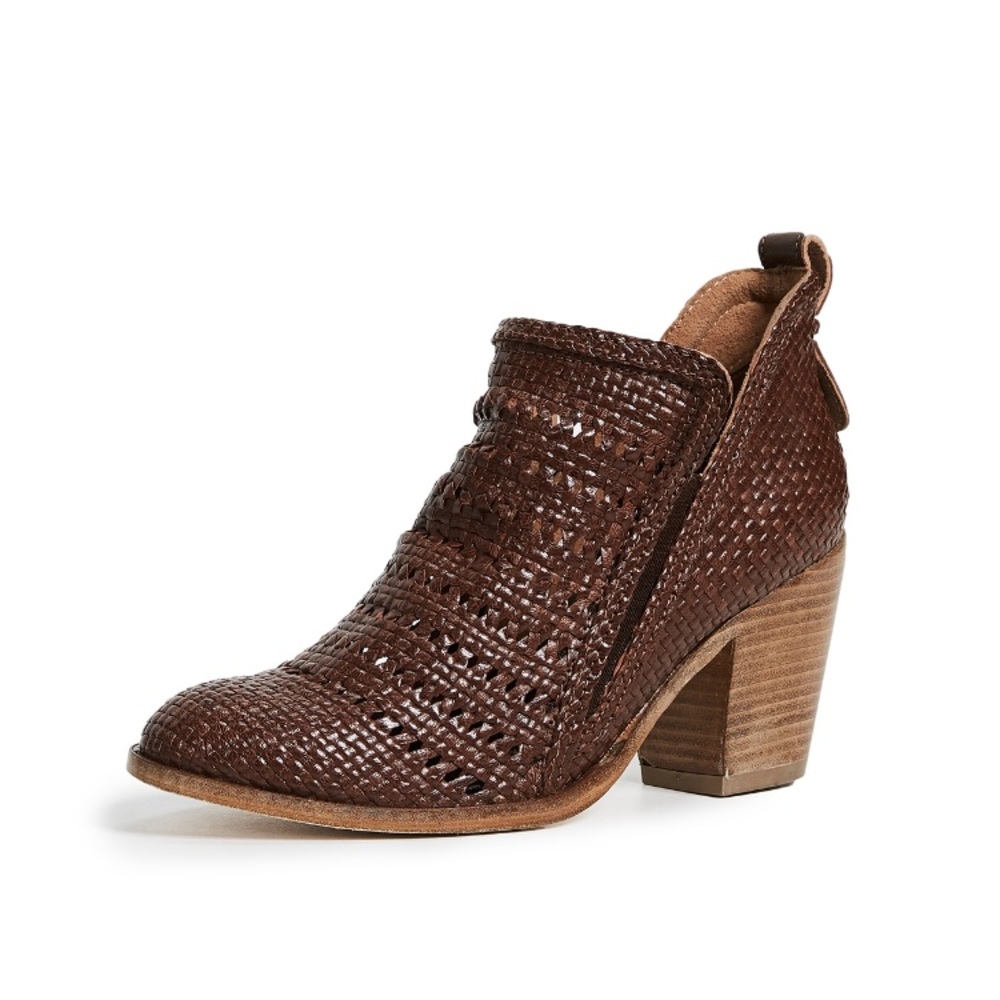 Jeffrey Campbell Burman Leather Ankle Boots - Picture 3 of 4